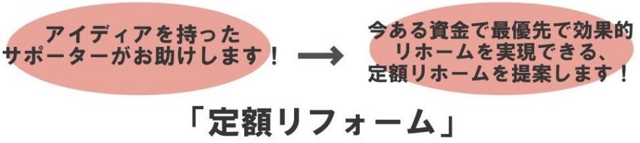 定額リフォーム